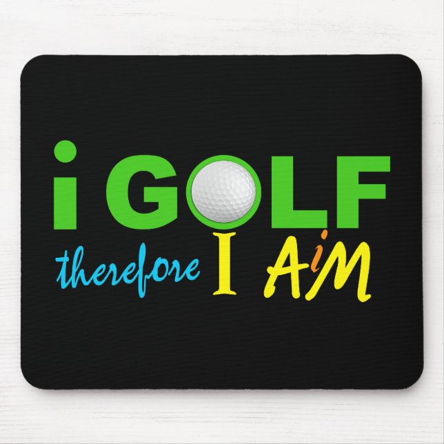I GOLF mousepad (Vorne)