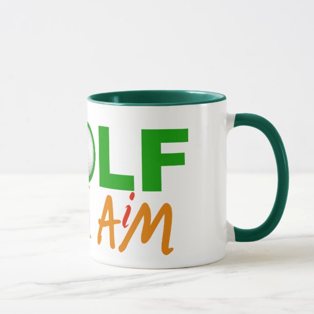 I GOLF Tasse - wählen Sie Stil & Farbe (Rechts)