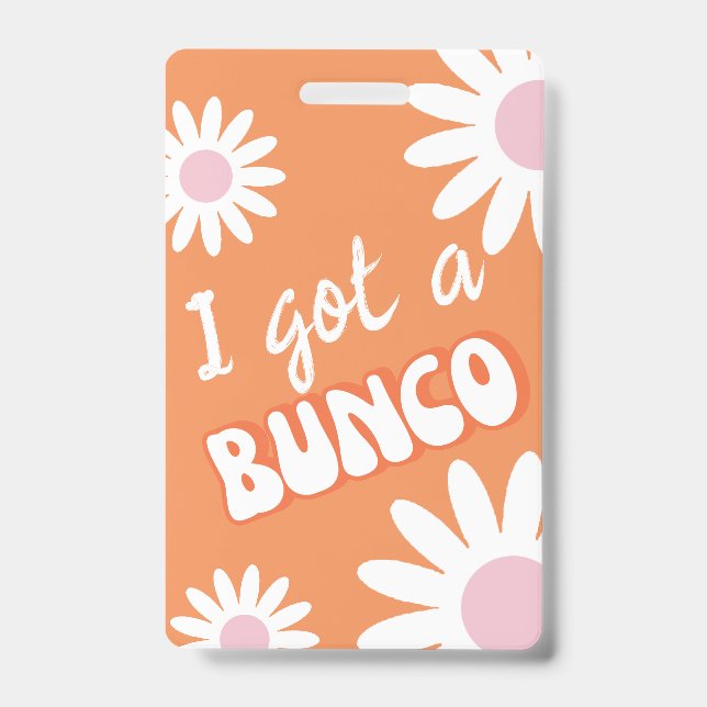 I Got A Bunco Groovy Mod Ausweis (Front)