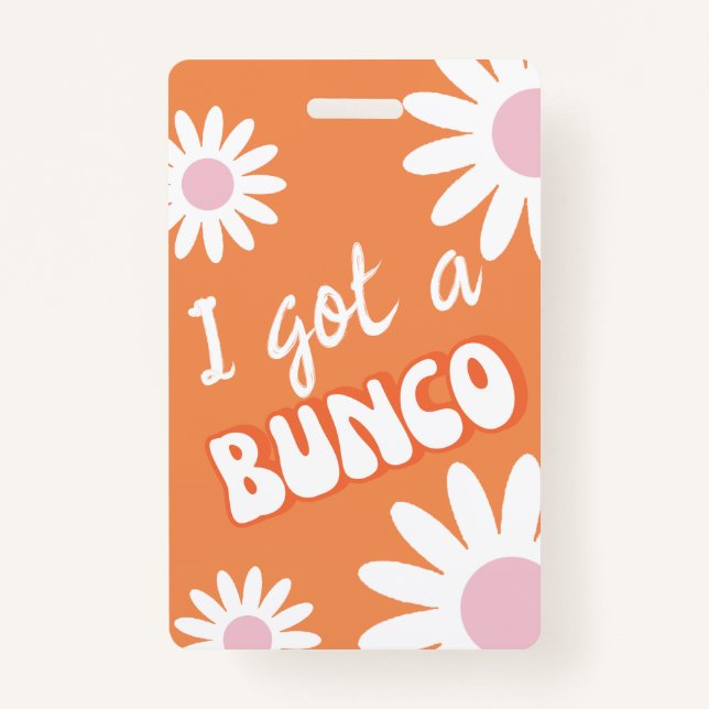 I Got A Bunco Groovy Mod Ausweis (Vorderseite)