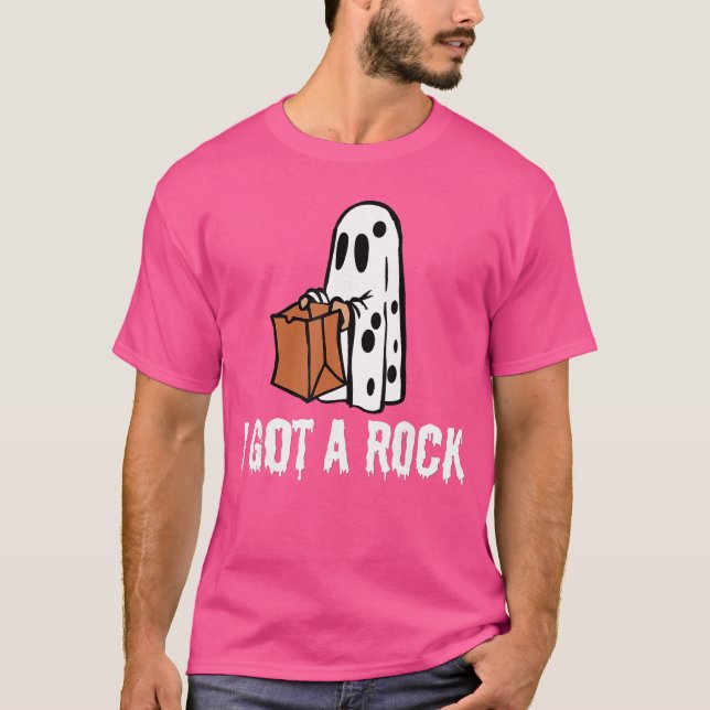 I Got A Rock Halloween funny T-Shirt (Vorderseite)