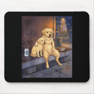 I Got That Dog In Me Funny Labrador Retriever Smok Mousepad