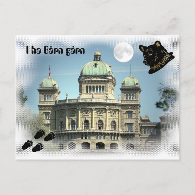 I ha Bärn gärn Postkarte (Vorderseite)