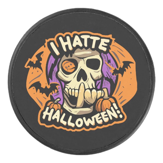 i Hassehalloween Eishockey Puck (Vorderseite)