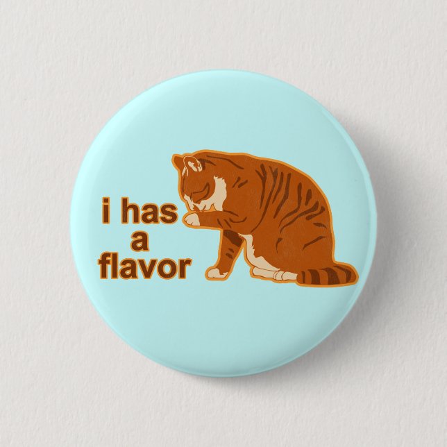 I hat ein Aroma, LOL CAT Button (Vorderseite)