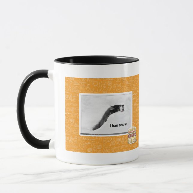 I hat Schnee Tasse (Links)