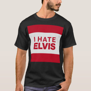 I Hate Elvis (Rot) Untersetzer (Set von 4 Jahren) T-Shirt