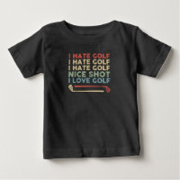 I Hate Golf Nice Shot I Liebe Golf, Funny Golf Pla
