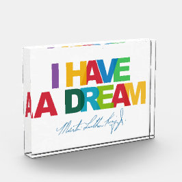 I have a dream fotoblock