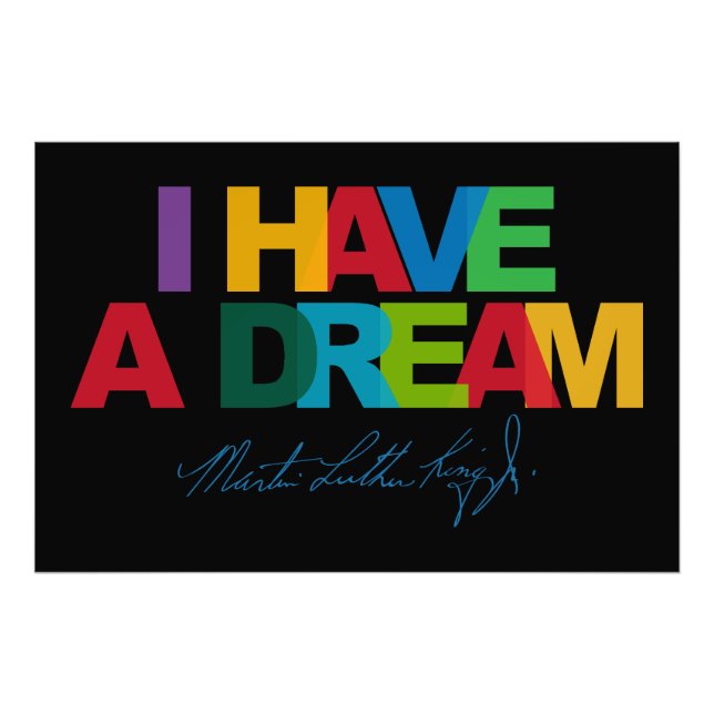 I have a dream fotodruck (Vorne)