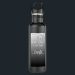 I have a hero I call him dad | water bottle Edelstahlflasche<br><div class="desc">Celebrate the special bond with your father through this sleek and meaningful water bottle featuring the heartfelt message “ i have a hero I call him DAD” its a perfect gift for father’s days birthday or just because stylish practical and full of love</div>