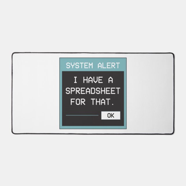 I Have a Spreadsheet for That Funny Office (Recto)