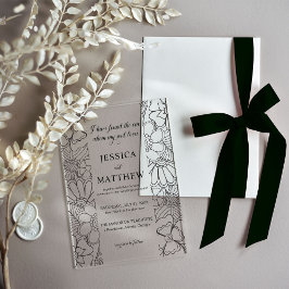 I Have Found the One Song of Solomon Floral Acryleinladungen