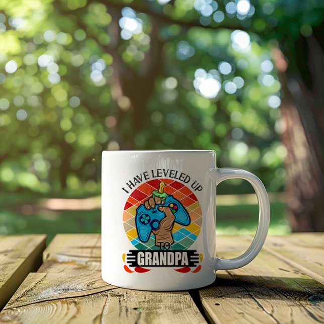 I Have Leveled Up to Grandpa Kaffeetasse (I Have Leveled Up to Grandpa Mug)