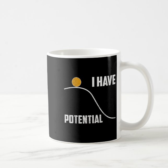 I Have Tential Funny Physics Teacher Science  Kaffeetasse (Rechts)
