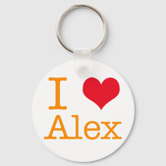 I Heart Alex Schlüsselanhänger