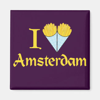 I Heart Amsterdam Magnet