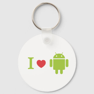 I heart Android Schlüsselanhänger