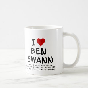 I heart Ben Swann Tasse