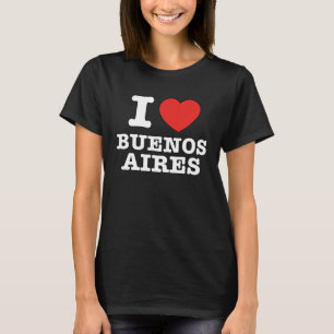 I Heart Buenos Aires Argentinien Argentinische Lie T-Shirt