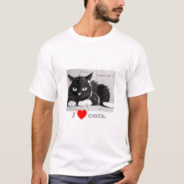 I Heart Cat T-Shirt