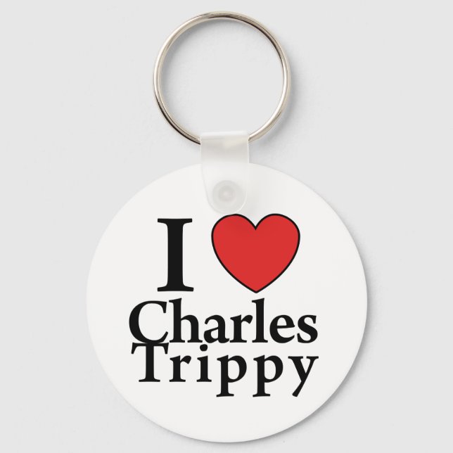 I Heart Charles Trippy Schlüsselanhänger (Vorderseite)