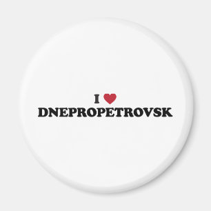 I Heart Dnipropetrovsk Ukraine Magnet