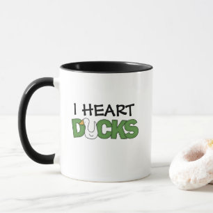 I Heart Ducks Tasse