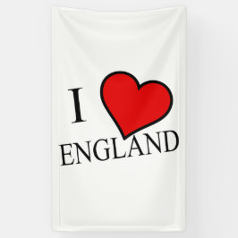 I Heart England bk (v) Banner