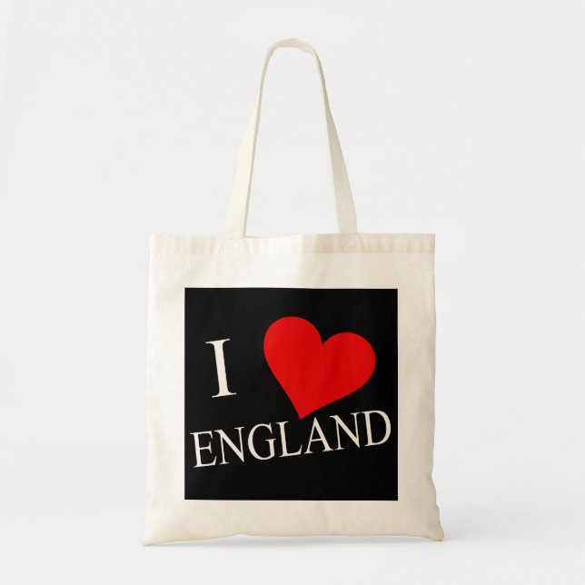 I Heart England, Btcnt Tragetasche (Vorne)