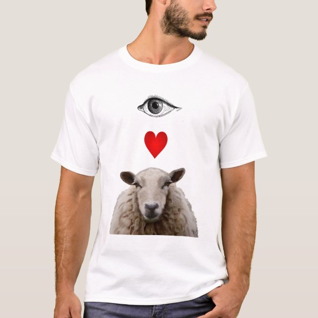 I Heart Ewe T-Shirt (Vorderseite)
