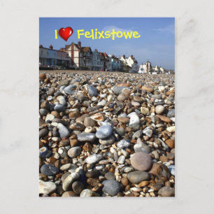 I heart Felixstowe postcard Postkarte