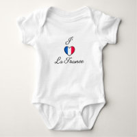 "I heart France" Französischer Pride Lieblings-Lan