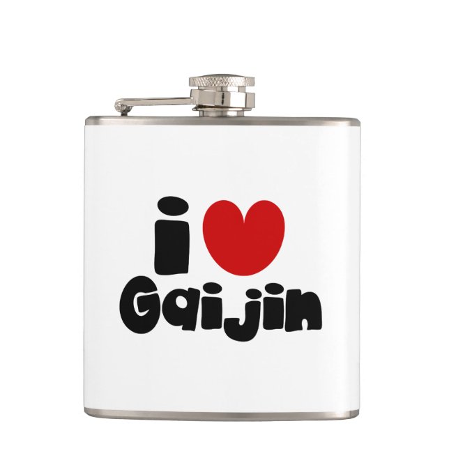 i heart Gaijin Flachmann (Vorderseite)
