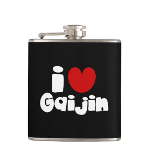 i heart Gaijin Flachmann