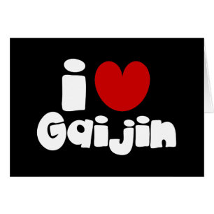 i heart Gaijin Grußkarte