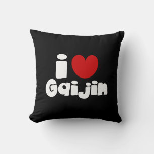 i heart Gaijin Kissen