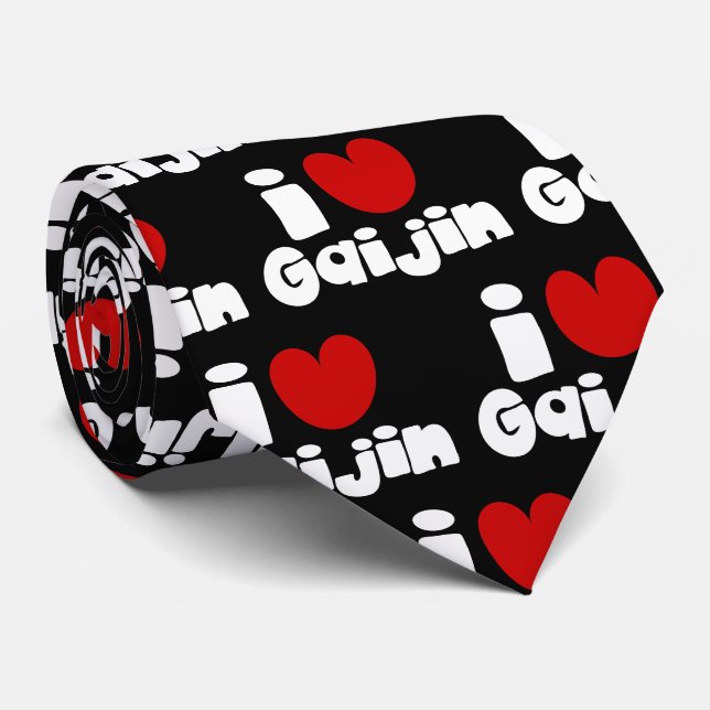 i heart Gaijin Krawatte (Gerollt)