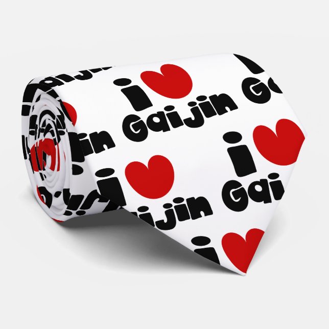 i heart Gaijin Krawatte (Gerollt)