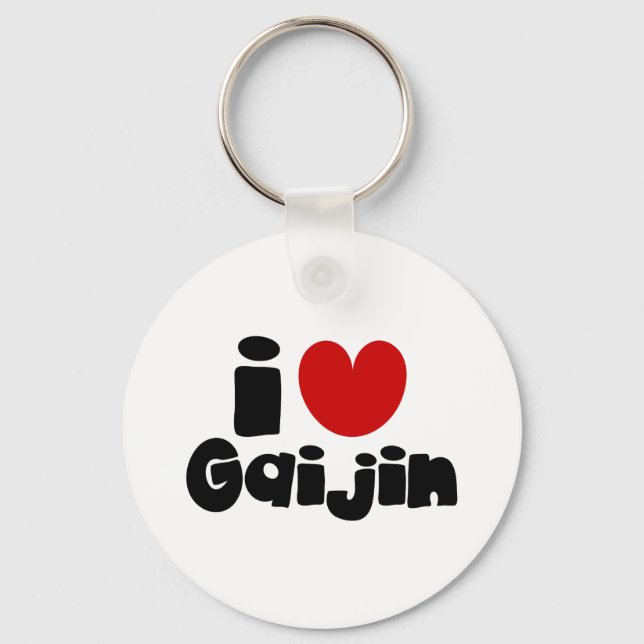 i heart Gaijin Schlüsselanhänger (Vorderseite)