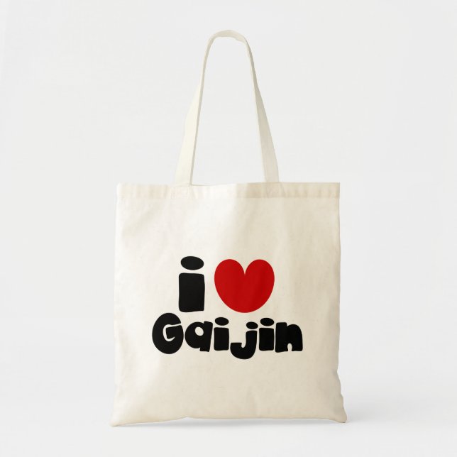 i heart Gaijin Tragetasche (Vorne)