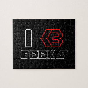 I Heart Geeks ASCII ART