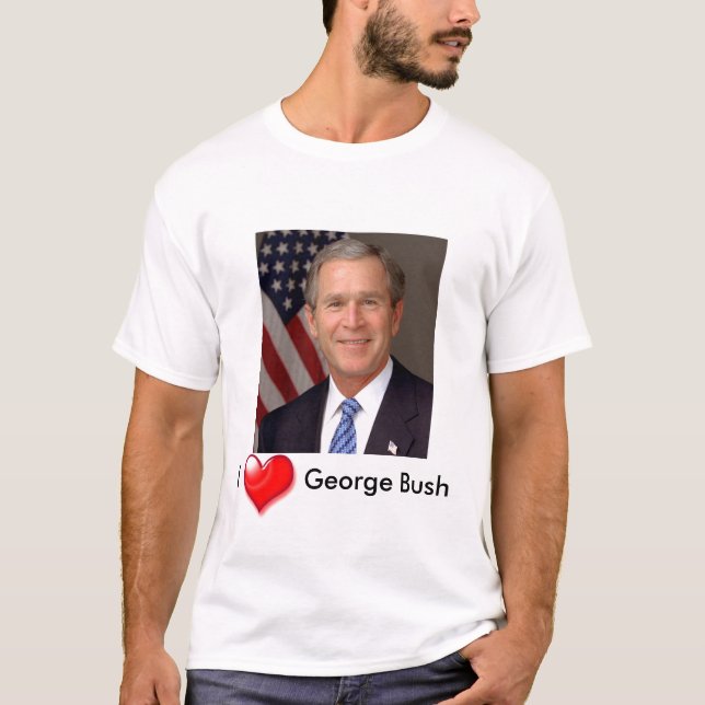 I Heart George Bush T-Shirt (Vorderseite)