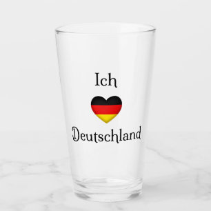 "I Heart Germany" Deutscher Prix World Traveller Glas