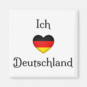 "I Heart Germany" Deutscher Prix World Traveller Magnet