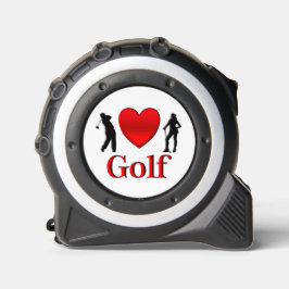 I Heart Golf Maßband
