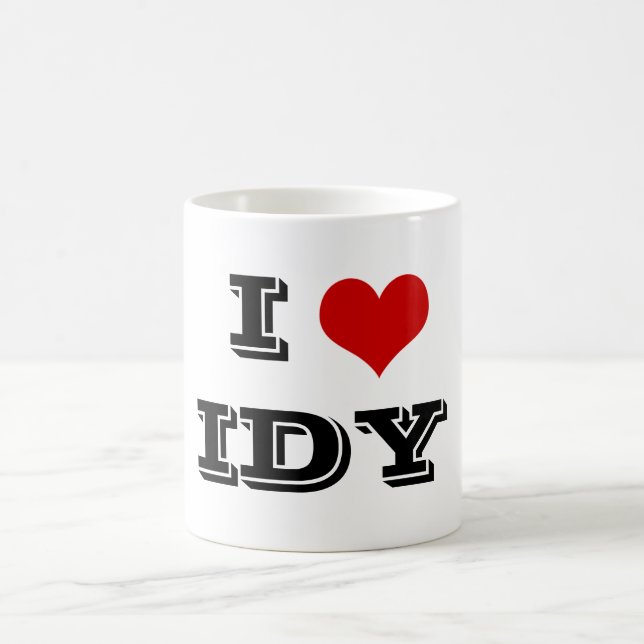 I Heart IDY Coffee Tasse (Mittel)