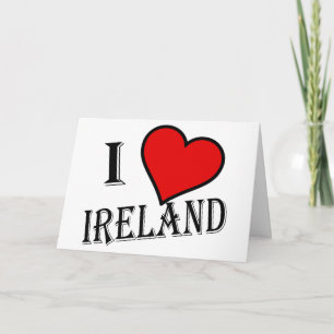 I Heart Ireland bk gccnt Karte