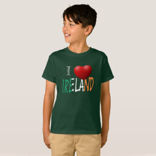 I Heart Ireland Overlay Boys kann T-Shirt