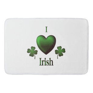 I Heart Irish Badematte